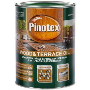 Масло для террас Pinotex Wood&Terrace Oil База под колеровку 1 л