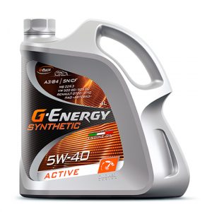 Масло моторное синтетическое G-Energy Synthetic Active 5W-40