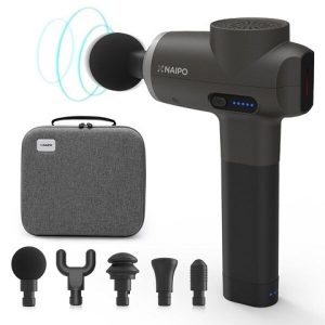 Массажер ручной (массажный пистолет) Naipo MGPC-007