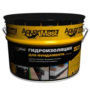 Мастика гидроизоляционная битумная AquaMast