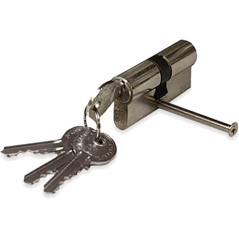 Механизм цилиндровый 70 35X35 мм хром Механизм цилиндровый 70 35X35 мм хром