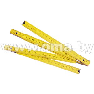 Метр складной MEGA 13002 2 м