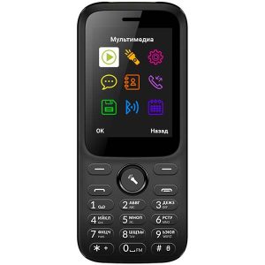 Мобильный телефон Vertex D555 черный