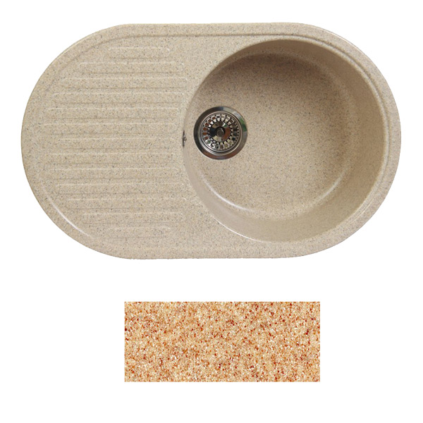 Мойка Fosto КМ 74-46 Страда №806 с сифоном Мойка Fosto КМ 74-46 Страда №806 с сифоном