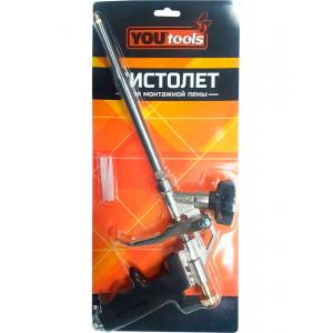 Монтажный пистолет с металлическим вентилем