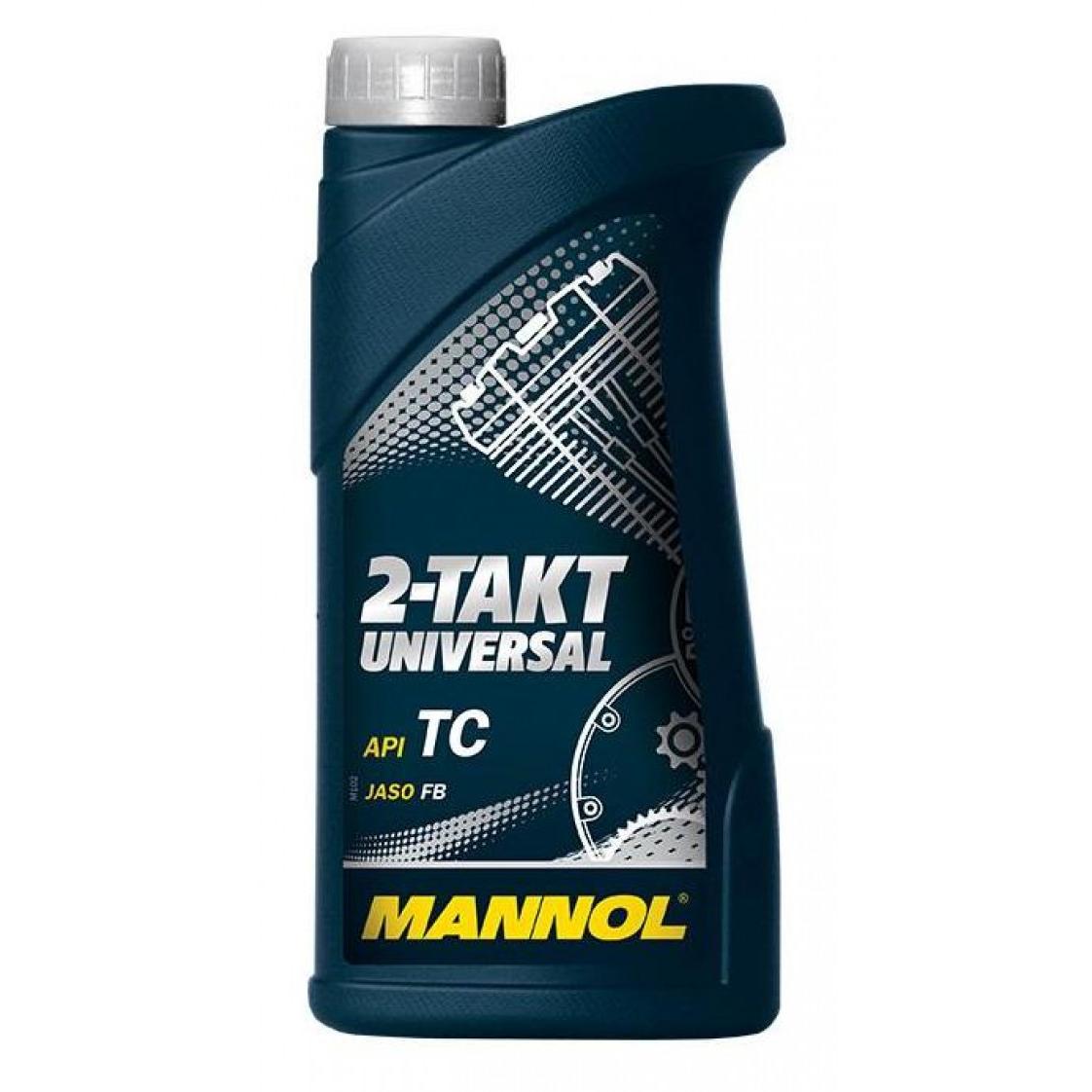 Моторное масло Mannol 2-Takt Universal API TC 1л Моторное масло Mannol 2-Takt Universal API TC 1л