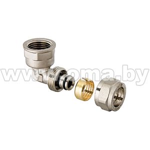 мп Угольник обжимной с переходом на вн. р. 20х3/4  VTm.352.N.002005