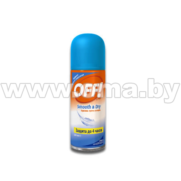 н OFF Smooth Dry Аэрозоль против комаров 100мл денатур.этил.спирт н OFF Smooth Dry Аэрозоль против комаров 100мл денатур.этил.спирт