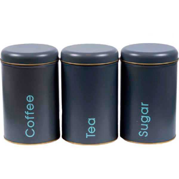 Н-р БАНОК ДЛЯ СЫПУЧИХ ПРОДУКТОВ металл. 3 шт. 10*15 см Н-р БАНОК ДЛЯ СЫПУЧИХ ПРОДУКТОВ металл. 3 шт. 10*15 см