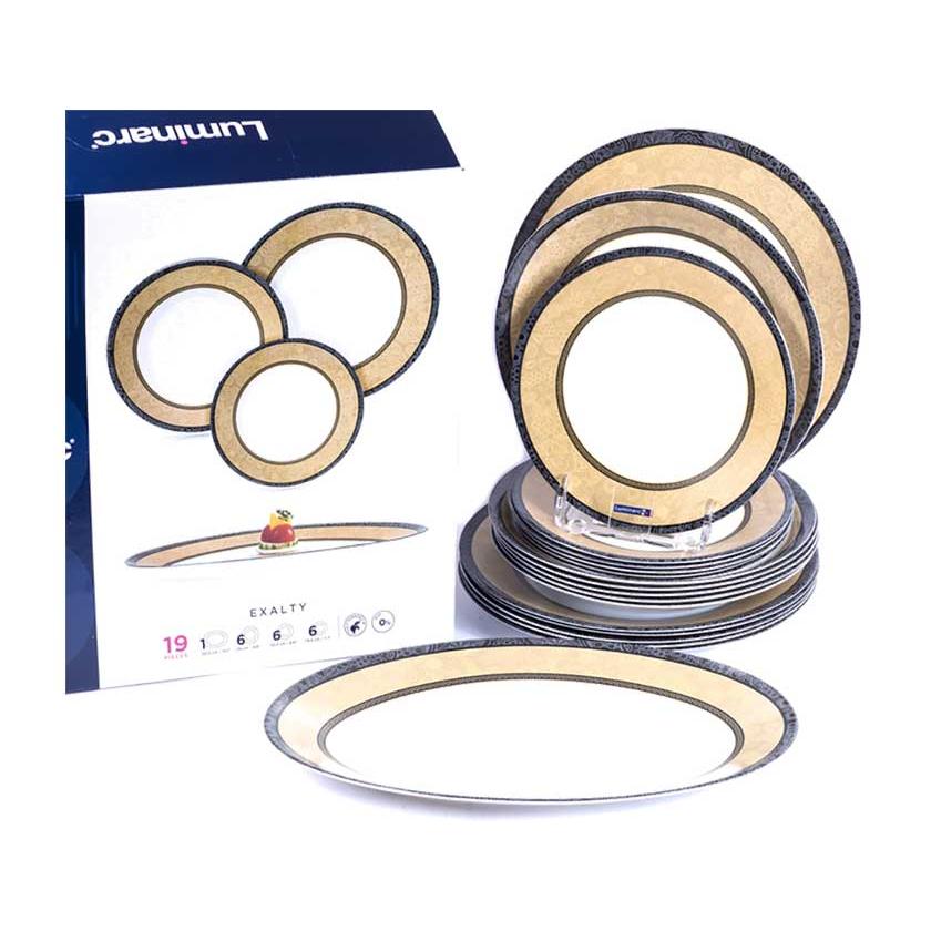 Н-р ПОСУДЫ стеклокерам. Essence Exalty 19 пр. Н-р ПОСУДЫ стеклокерам. Essence Exalty 19 пр.