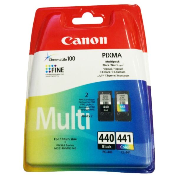 Набор картриджей CANON MULTIPACK PG-440 + CL-441 Набор картриджей CANON MULTIPACK PG-440 + CL-441