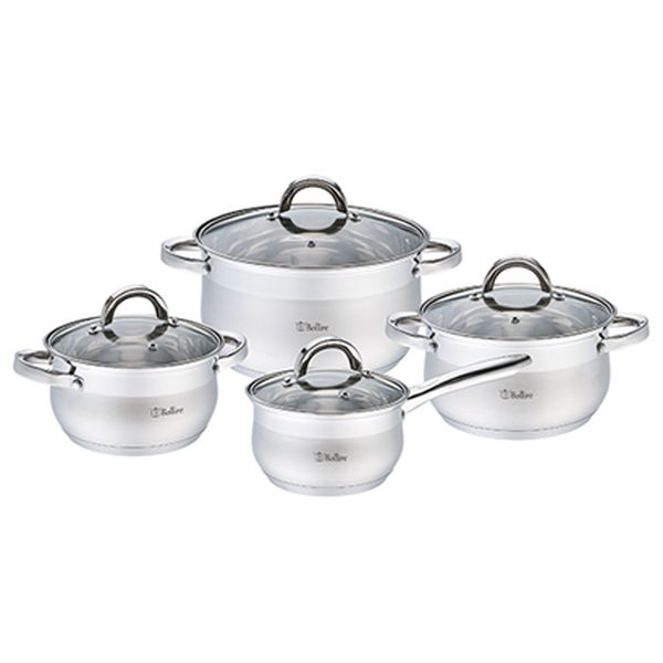 Набор кастрюль BOLLIRE BR-4008 Набор кастрюль BOLLIRE BR-4008