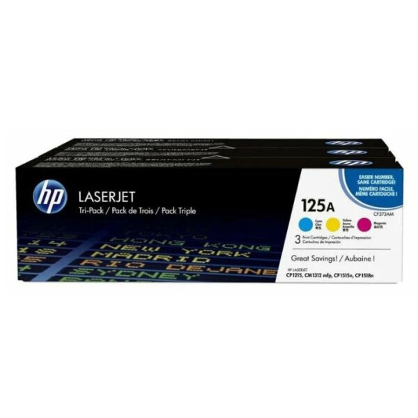 Набор катриджей HP 125A (CF373AM) Набор катриджей HP 125A (CF373AM)