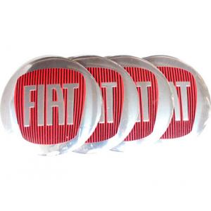 Наклейки на заглушку литого диска колпак 55 мм FIAT