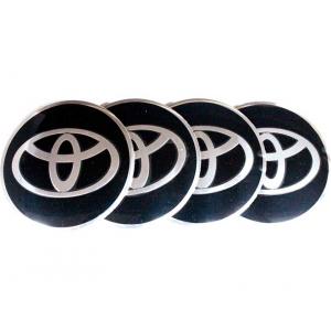 Наклейки на заглушку литого диска колпак 55 мм TOYOTA