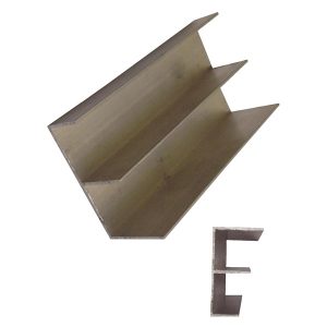 Направляющая  д/шк.купе МС-L60-Н нижн.(45кг) 1200мм