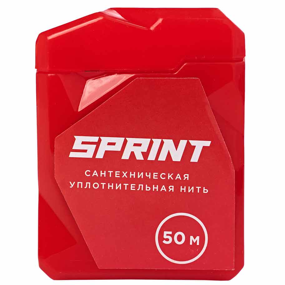 Нить уплотнительная сантехническая Sprint 50 м бокс Нить уплотнительная сантехническая Sprint 50 м бокс