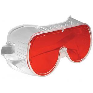 Очки защитные с прямой вентиляцией красные Дельта (арт. 20300)