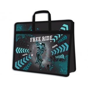 Папка д/тетрадей А4 Велотрек