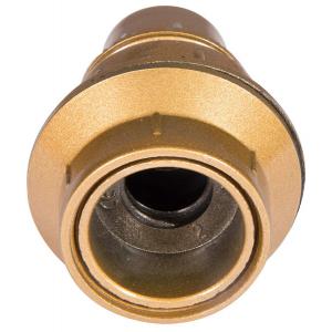 Патрон люстровый с двумя кольцами Е14 золото арт. 71116 Electraline