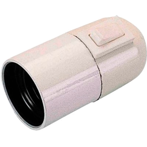 Патрон подвесной Е27 с выключателем белый 71105 Патрон подвесной Е27 с выключателем белый 71105