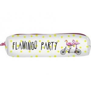 Пенал мягкий Тубус BRUNO VISKONTI Фламинго ПВХ
