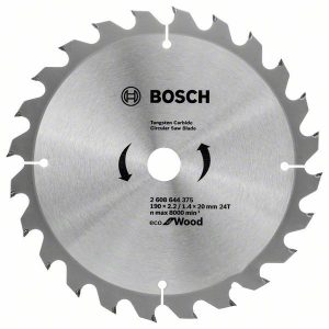 Пильный диск Bosch ECO WO Z24 2608644375
