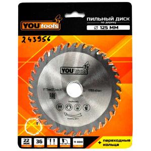 Пильный диск Yourtools 25/22 мм Z36