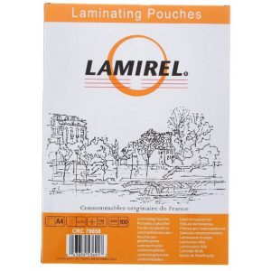 Пленка для ламинирования Fellowes Lamirel A4 100 мкм LA-78658