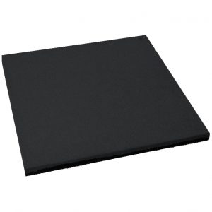 Резиновая плитка Ecoslab 500x500x16 (черный)