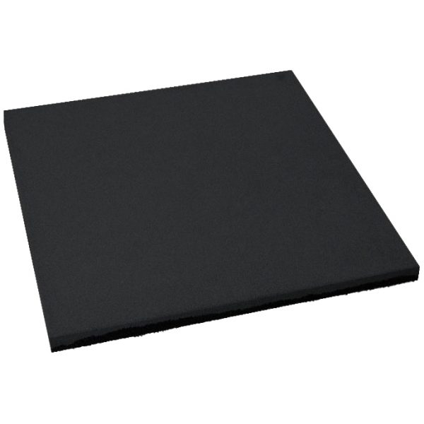 Резиновая плитка Ecoslab 500x500x16 (черный)
