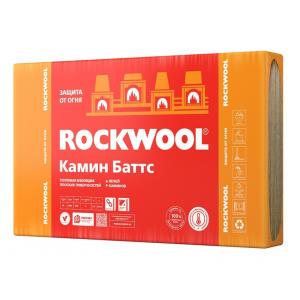 Плита теплоизоляционная ROCKWOOL Камин Баттс 1000х600х30 мм