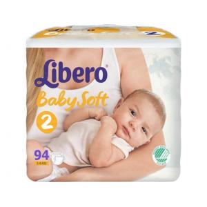 Подгузники д/детей LIBERO NEWBORN 2 Мини (3-6кг) 94шт