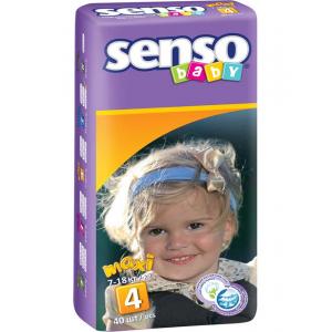Подгузники д/детей SENSO BABY maxi В 4-40