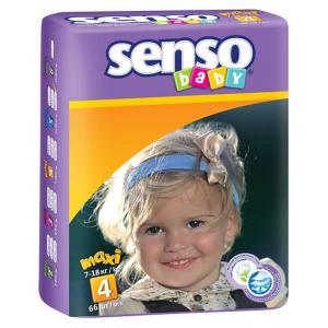 Подгузники д/детей SENSO BABY maxi В 4-66