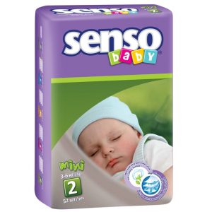 Подгузники д/детей SENSO BABY mini В 2-52