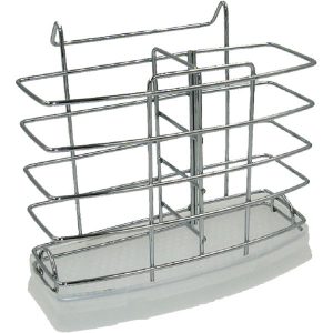 Подставка для стол.приб. из стали с хромовым покрытием