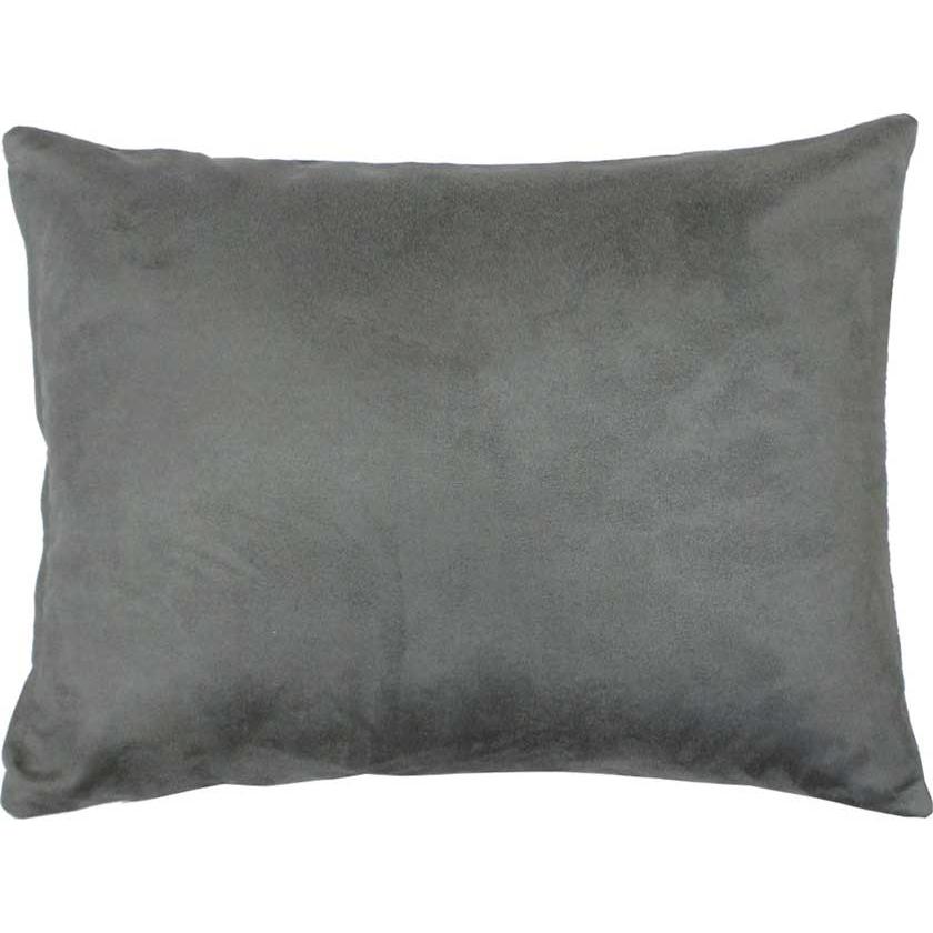 Подушка декоративная МАТЕХ ALCANTARA 47*37*15. Цвет серый Подушка декоративная МАТЕХ ALCANTARA 47*37*15. Цвет серый