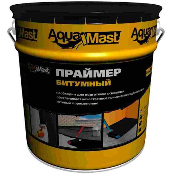 Праймер битумный Технониколь AquaMast 10 л купить в Минске за 38 Br ...