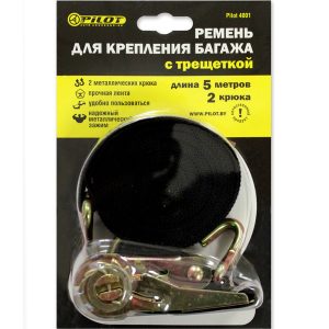 Ремень для крепления багажа с трещоткой Pilot 4001