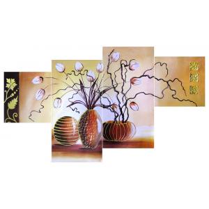 Репродукция Цветы в вазах 70/100 1 М мдф в3