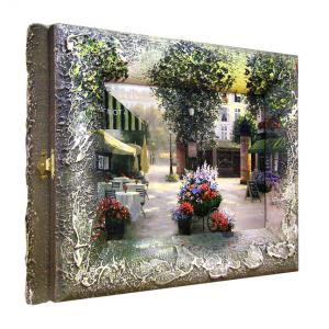 Репродукция Дворик с цветами ключница К 15/20 1 арт д в14