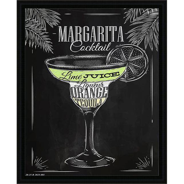 Репродукция Коктейль Маргарита 20/25 (1) мдф в15 Репродукция Коктейль Маргарита 20/25 (1) мдф в15