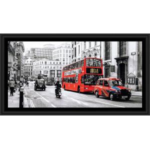 Репродукция Красный автобус 50/100 1 мдф ш в1