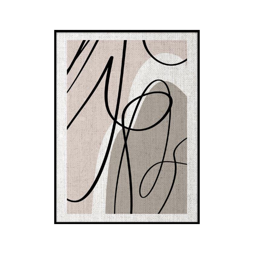 Репродукция на холсте в рамке 60x80 см Хаос Репродукция на холсте в рамке 60x80 см Хаос