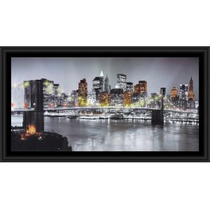 Репродукция Ночной город 50/100 (1) мдф ш в5