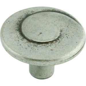 Ручка-кнопка RC406BAZ.4 чернёный стальной цинк