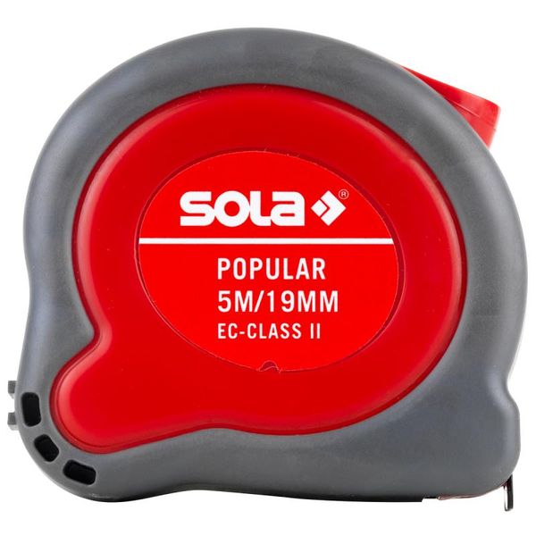 Рулетка  SOLA Popular PP 8м/25мм (50024401)