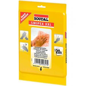 Салфетки для удаления герметика SOUDAL Swipex XXL