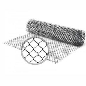 Сетка-рабица оцинкованная 50х50мм 2мм 1